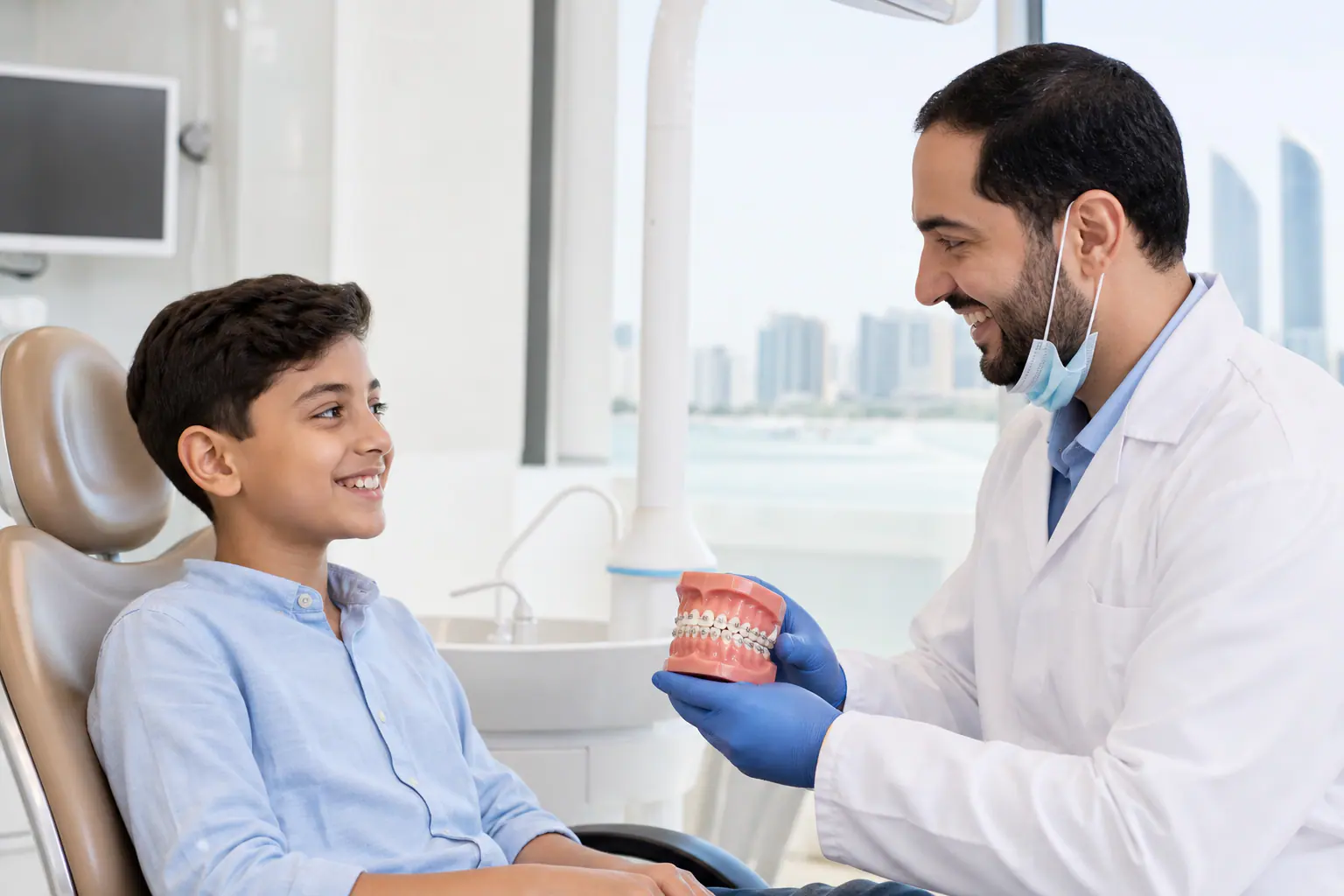 Orthodontics for children - Al Ahli Al Shamkha Center, Abu Dhabi