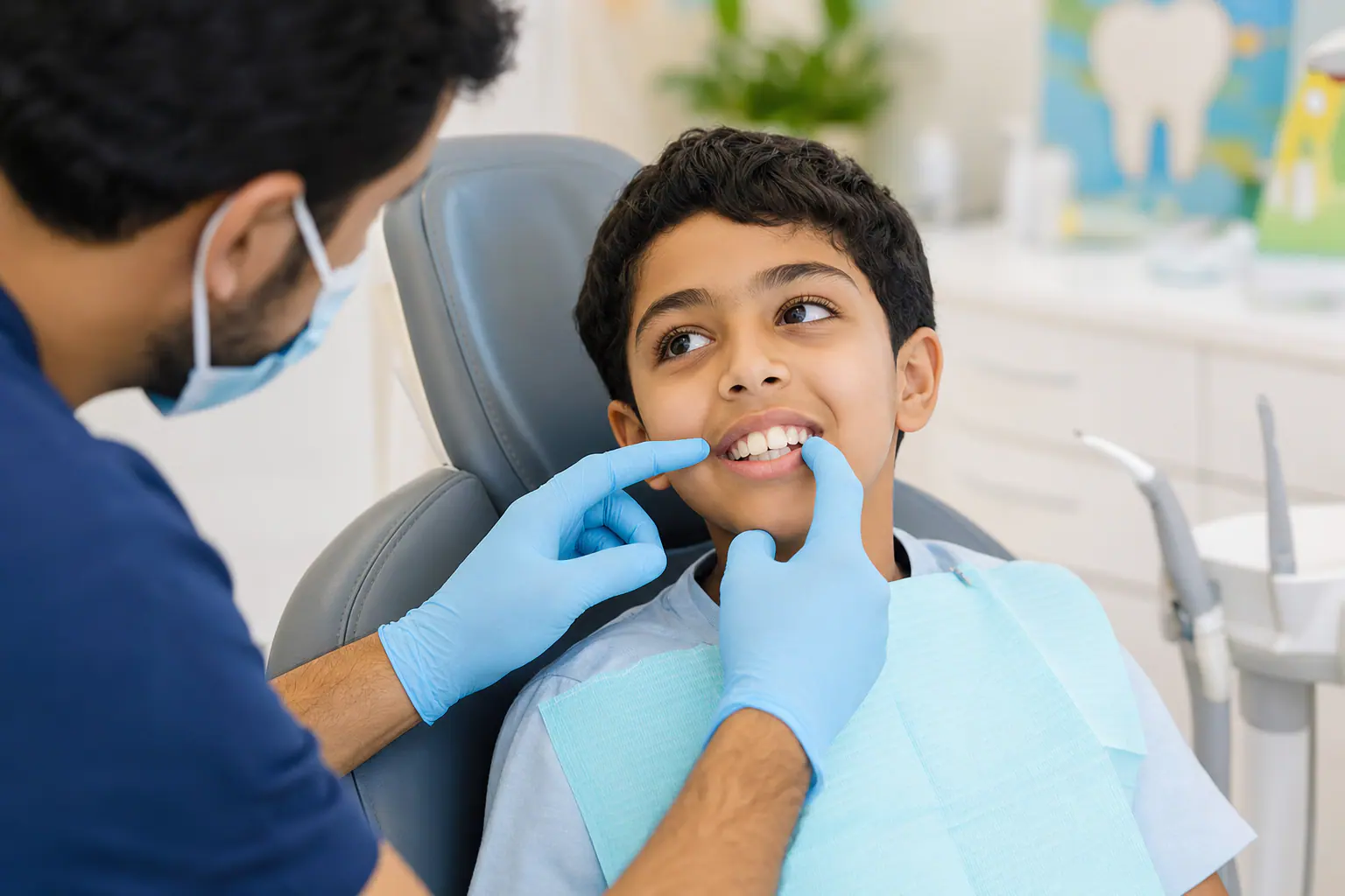 Teeth eruption in children — orthodontic evaluation in Abu Dhabi